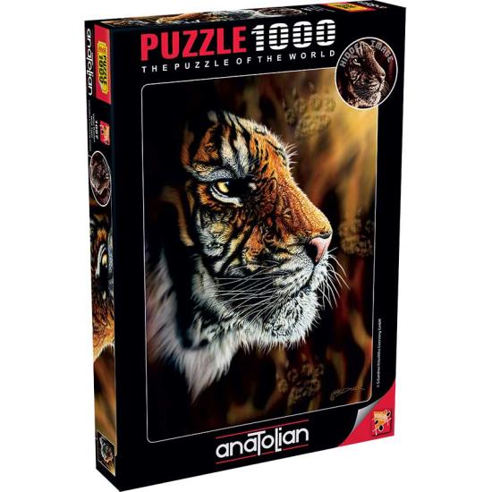 Puzzle Anatolian Tigre Salvaje de 1000 Piezas Puzzle Anatolian Tigre Salvaje de 1000 Piezas