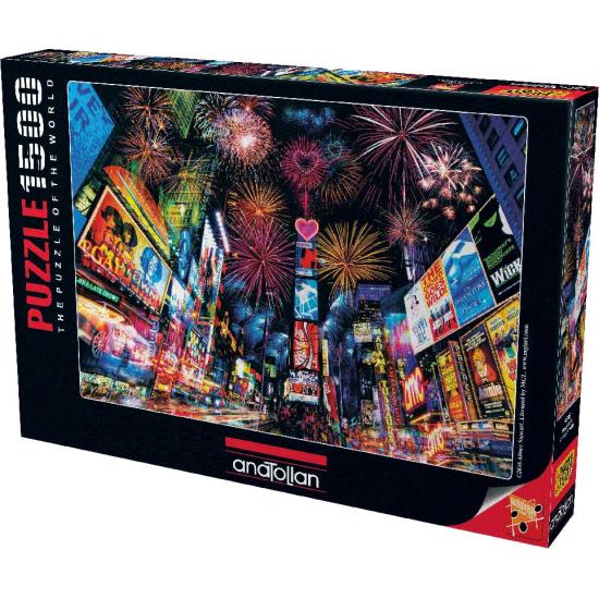 Puzzle Anatolian Times Square, Nueva York de 1500 Piezas