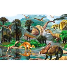 Puzzle Anatolian Valle Encantado de Dinosaurios de 260 Piezas