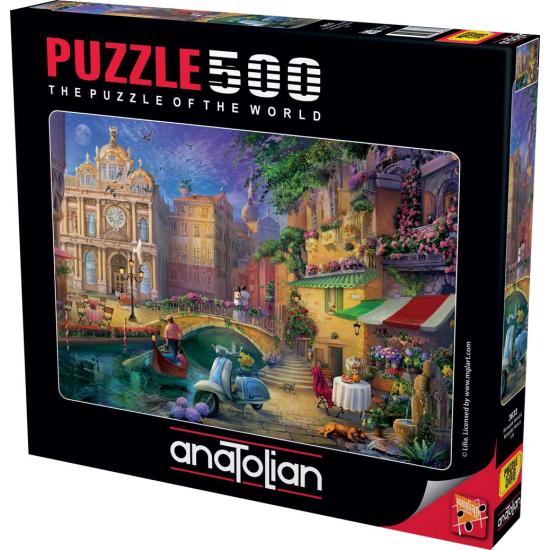 Puzzle Anatolian Venecia Romántica de 500 Piezas Puzzle Anatolian Venecia Romántica de 500 Piezas