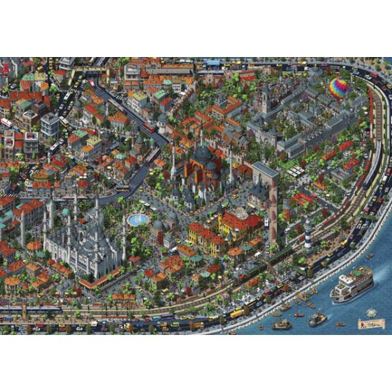 Puzzle Anatolian Vista Aérea de Estambul de 3000 Piezas