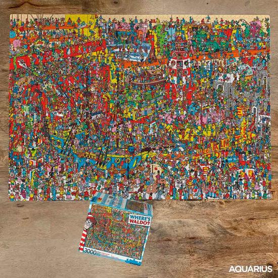 Puzzle Aquarius Dónde Está Waldo de 3000 Piezas Puzzle Aquarius Dónde Está Waldo de 3000 Piezas