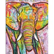 Puzzle Aquarius Elefante Multicolor de 500 Piezas