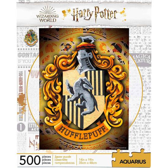 Puzzle Aquarius Harry Potter Hufflepuff de 500 Piezas Puzzle Aquarius Harry Potter Hufflepuff de 500 Piezas