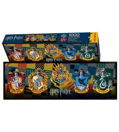 Puzzle Aquarius Panorámico Harry Potter Casas de Hogwarts 1000P