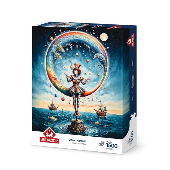 Puzzle Art Puzzle Acróbata Del Océano de 1500 Piezas