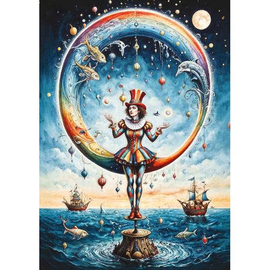 Puzzle Art Puzzle Acróbata Del Océano de 1500 Piezas