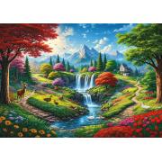 Puzzle Art Puzzle Al Pie De Las Montañas de 500 Piezas