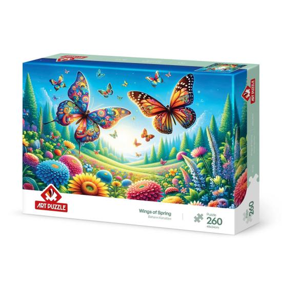 Puzzle Art Puzzle Alas de Primavera de 260 Piezas Puzzle Art Puzzle Alas de Primavera de 260 Piezas
