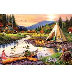 Puzzle Art Puzzle Amigos de Camping de 3000 Piezas