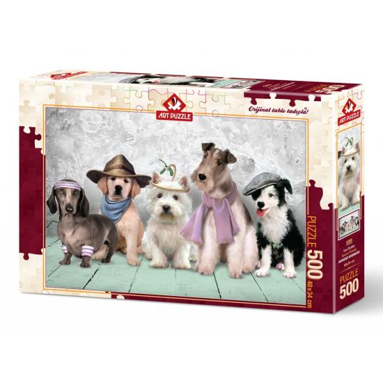 Puzzle Art Puzzle Amigos Peludos de 500 Piezas