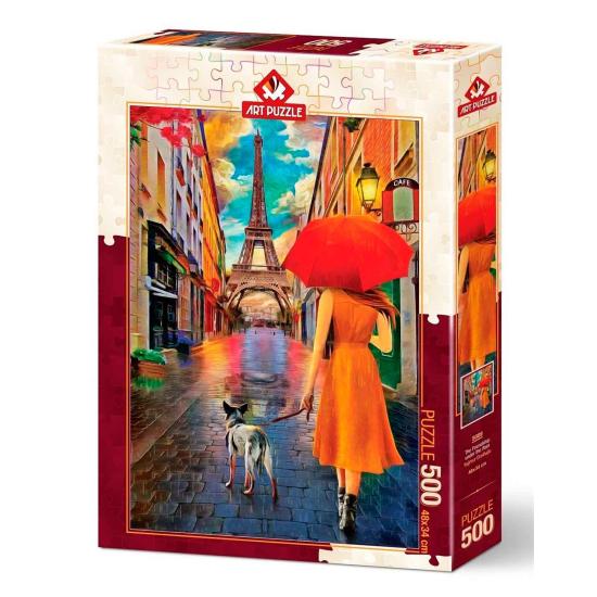 Puzzle Art Puzzle Amistad Bajo la Lluvia de 500 Piezas