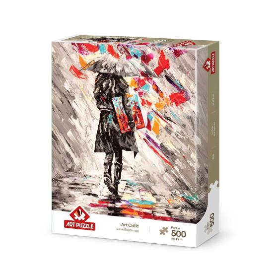 Puzzle Art Puzzle Arte Sobre el Paraguas de 500 Piezas
