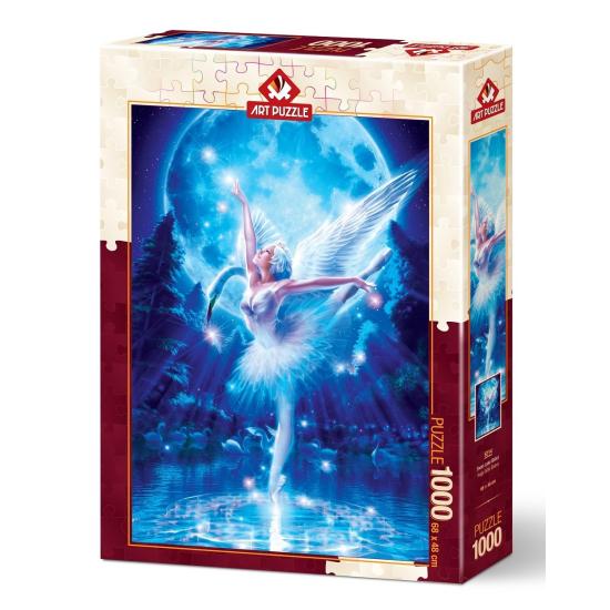 Puzzle Art Puzzle Ballet del Lago de los Cisnes de 1000 Piezas