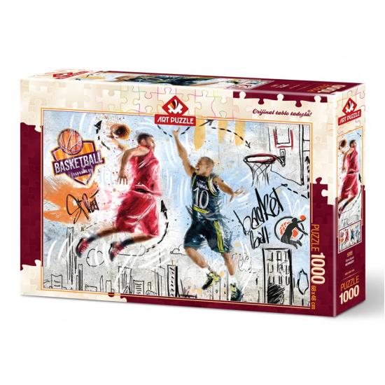 Puzzle Art Puzzle Baloncesto Callejero de 1000 Piezas