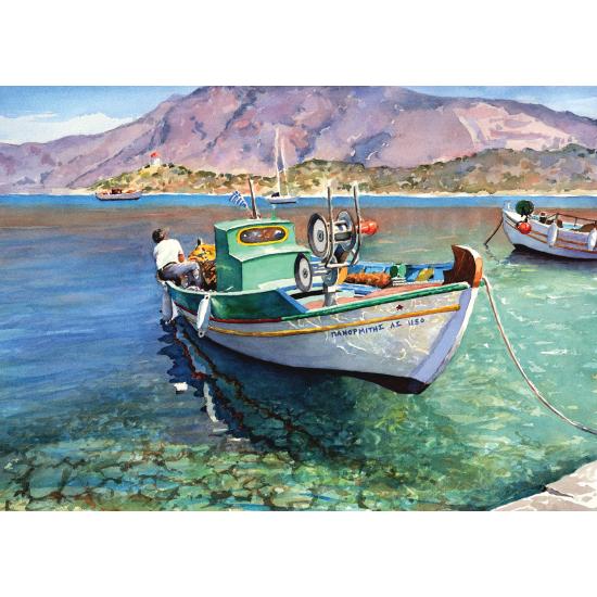 Puzzle Art Puzzle Barco Pesquero de 500 Piezas Puzzle Art Puzzle Barco Pesquero de 500 Piezas