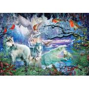 Puzzle Art Puzzle Bosque Glaciar de 500 Piezas