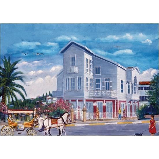 Puzzle Art Puzzle Buyuk Ada Estambul, Turquía de 1000 Piezas