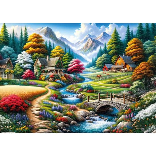 Puzzle Art Puzzle Campo de Colores de 260 Piezas Puzzle Art Puzzle Campo de Colores de 260 Piezas