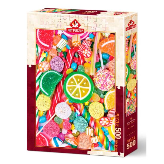 Puzzle Art Puzzle Caramelos de Colores de 500 Piezas