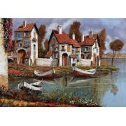 Puzzle Art Puzzle Casa en Cerchio, Italia de 1000 Piezas