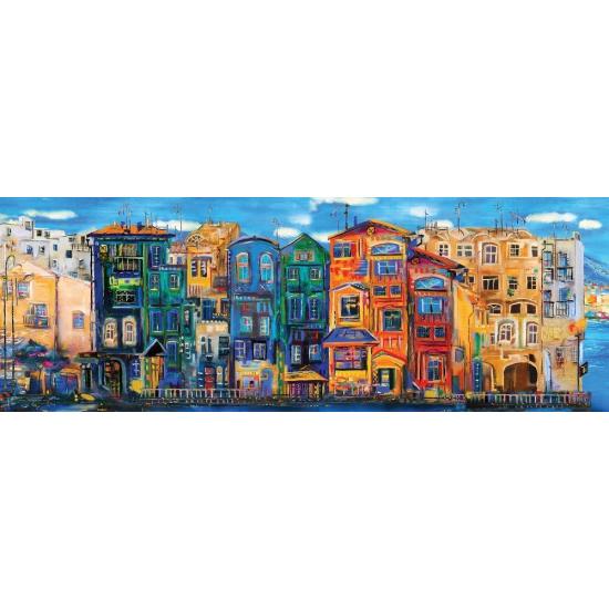 Puzzle Art Puzzle Ciudad Colorida Panorámico de 1000 Pzs Puzzle Art Puzzle Ciudad Colorida Panorámico de 1000 Pzs