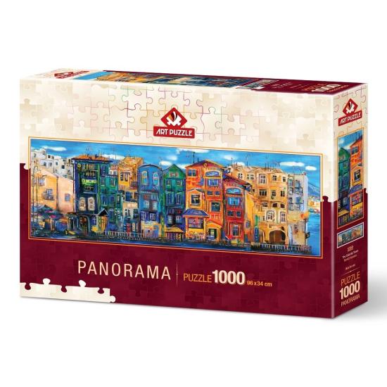 Puzzle Art Puzzle Ciudad Colorida Panorámico de 1000 Pzs Puzzle Art Puzzle Ciudad Colorida Panorámico de 1000 Pzs