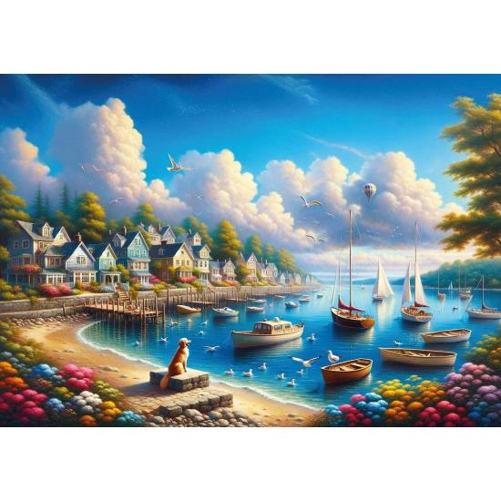 Puzzle Art Puzzle Ciudad de las Velas Felices de 260 Piezas Puzzle Art Puzzle Ciudad de las Velas Felices de 260 Piezas
