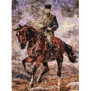 Puzzle Art Puzzle Collage de Mustafa Kemal a Caballo de 1000 Pi