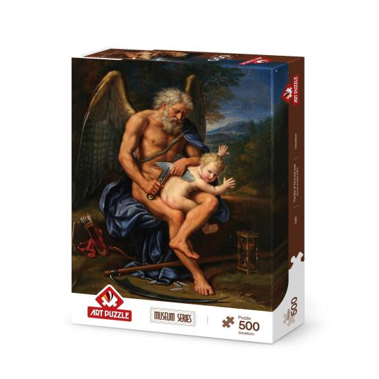 Puzzle Art Puzzle Cronos y Cupido de 500 Piezas
