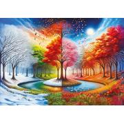 Puzzle Art Puzzle Cuatro Mundos de 2000 Piezas