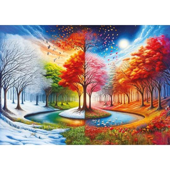 Puzzle Art Puzzle Cuatro Mundos de 2000 Piezas