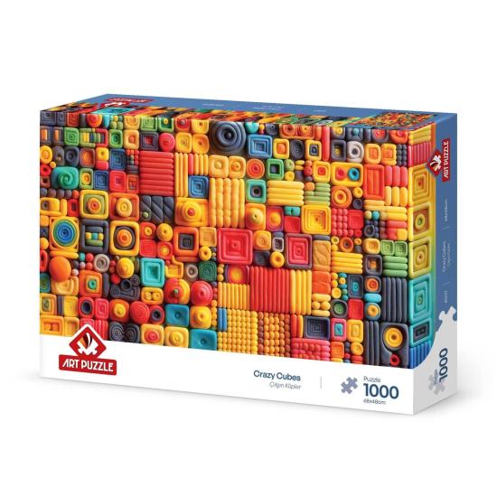 Puzzle Art Puzzle Cubos Locos de 1000 Piezas