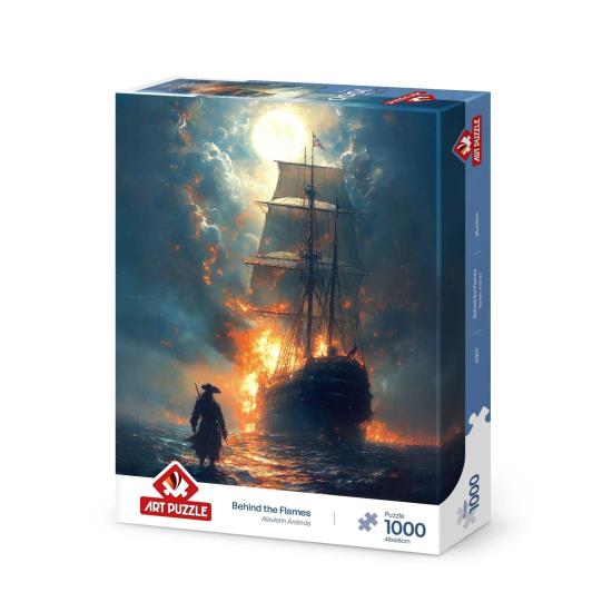 Puzzle Art Puzzle Tras las Llamas de 1000 Piezas Puzzle Art Puzzle Tras las Llamas de 1000 Piezas
