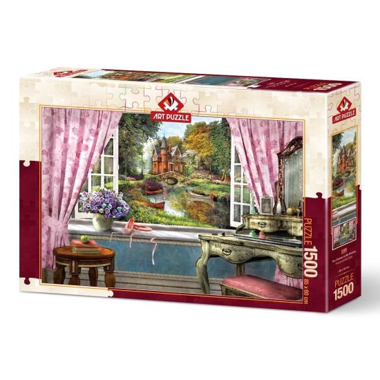 Puzzle Art Puzzle El Castillo desde Mi Ventana de 1500 Piezas