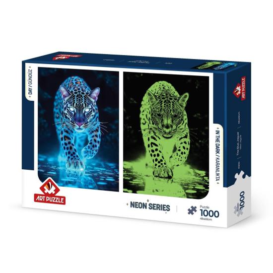 Puzzle Art Puzzle El Jaguar Azul de 1000 Piezas