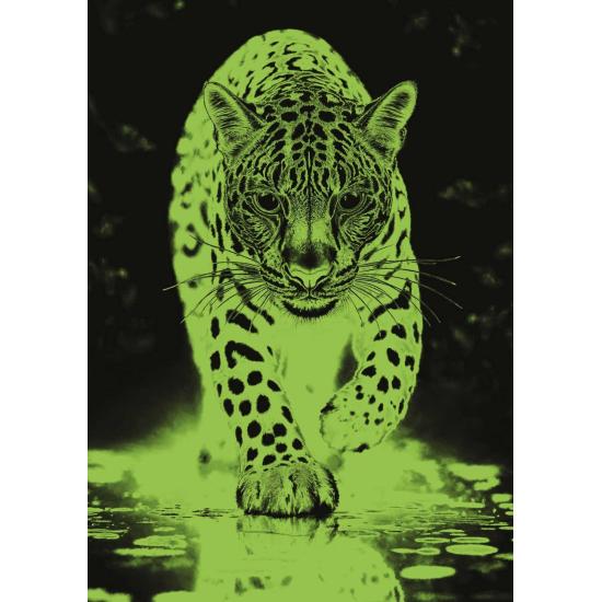 Puzzle Art Puzzle El Jaguar Azul de 1000 Piezas