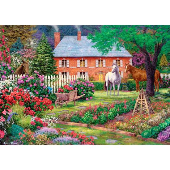 Puzzle Art Puzzle El Jardín de los Caballos de 1500 Piezas