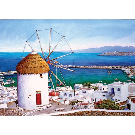 Puzzle Art Puzzle El Molino, Mikonos de 500 Piezas