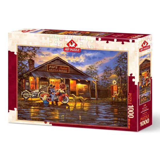 Puzzle Art Puzzle El Motociclista de 1000 Piezas