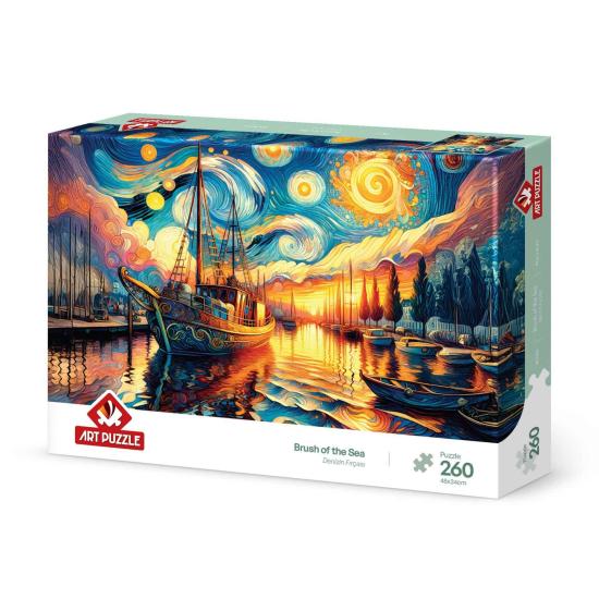 Puzzle Art Puzzle El Pincel del Mar de 260 Piezas Puzzle Art Puzzle El Pincel del Mar de 260 Piezas