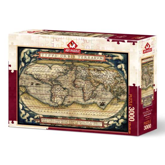 Puzzle Art Puzzle El Primer Atlas Moderno, 1570 de 3000 Piezas Puzzle Art Puzzle El Primer Atlas Moderno, 1570 de 3000 Piezas