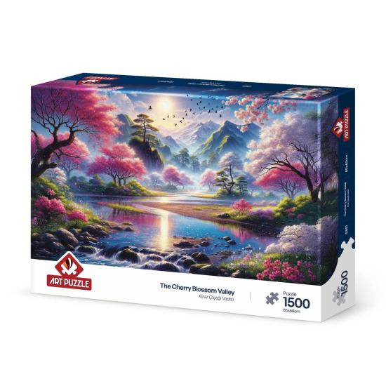 Puzzle Art Puzzle El Valle De Los Cerezos En Flor de 1500 Pzs