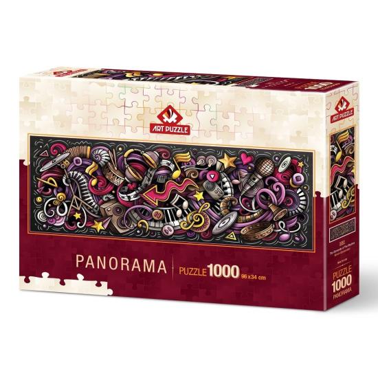 Puzzle Art Puzzle Elementos del Ritmo Panorámico de 1000 Pzs Puzzle Art Puzzle Elementos del Ritmo Panorámico de 1000 Pzs