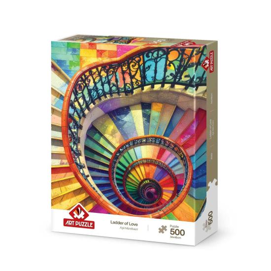 Puzzle Art Puzzle Escalera Del Amor de 500 Piezas