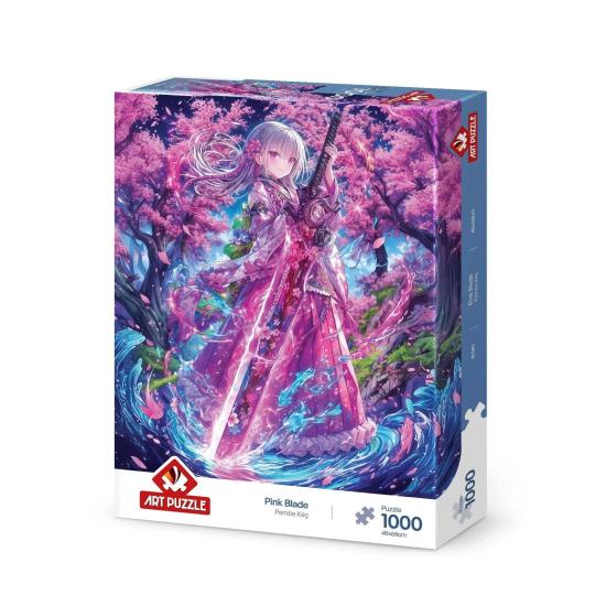 Puzzle Art Puzzle Espada Rosa de 1000 Piezas