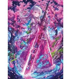 Puzzle Art Puzzle Espada Rosa de 1000 Piezas