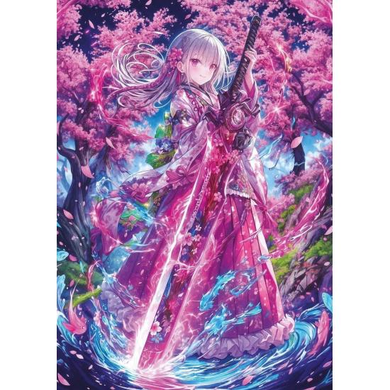 Puzzle Art Puzzle Espada Rosa de 1000 Piezas