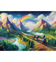 Puzzle Art Puzzle Expreso Arcoiris de 260 Piezas