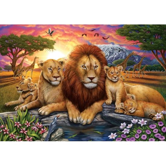 Puzzle Art Puzzle Familia de Leones de 1000 Piezas Puzzle Art Puzzle Familia de Leones de 1000 Piezas